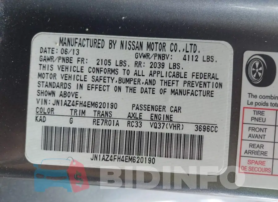 JN1AZ4FH4EM620190 Photo# 9