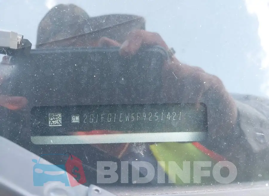 2G1FG1EW5F9251421 Photo# 9