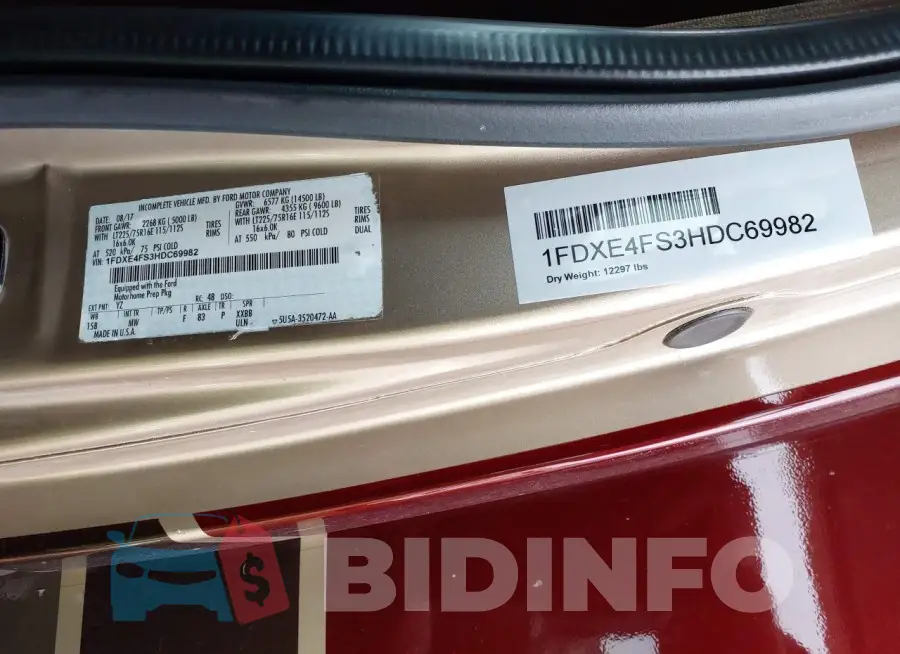 1FDXE4FS3HDC69982 Photo# 8