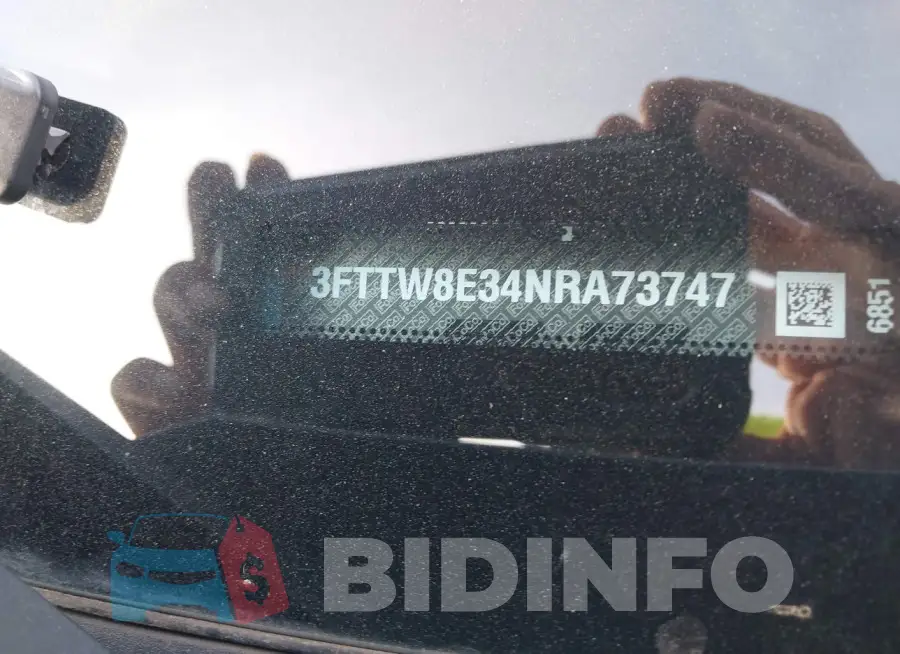 3FTTW8E34NRA73747 Photo# 9