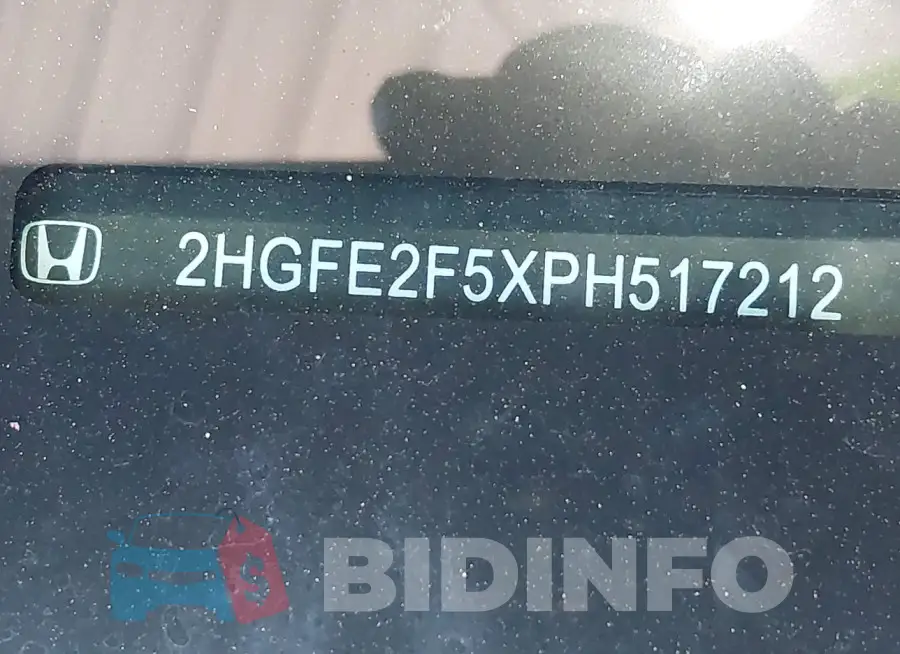 2HGFE2F5XPH517212 Photo# 9