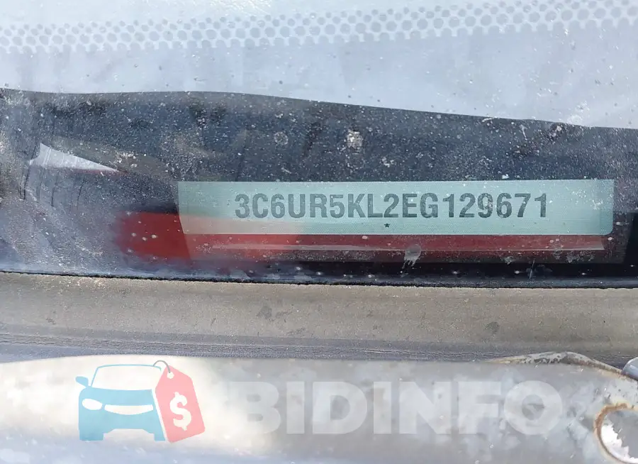 3C6UR5KL2EG129671 Photo# 9