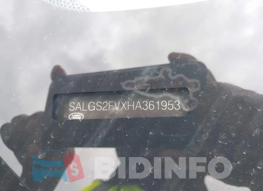 SALGS2FVXHA361953 Photo# 9