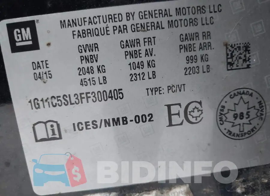 1G11C5SL3FF300405 Photo# 9