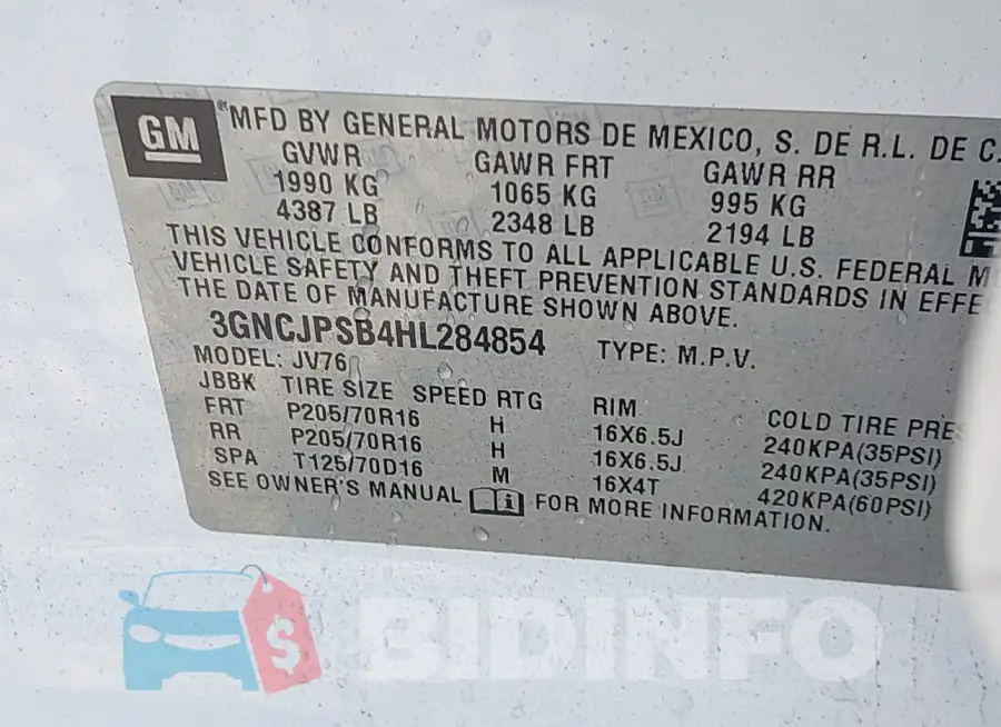 3GNCJPSB4HL284854 Photo# 9