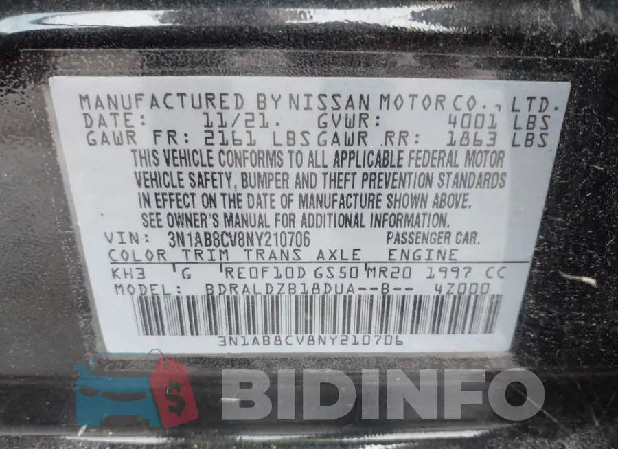 3N1AB8CV8NY210706 Photo# 9