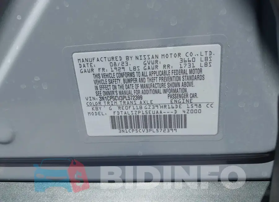 3N1CP5CV3PL572399 Photo# 9