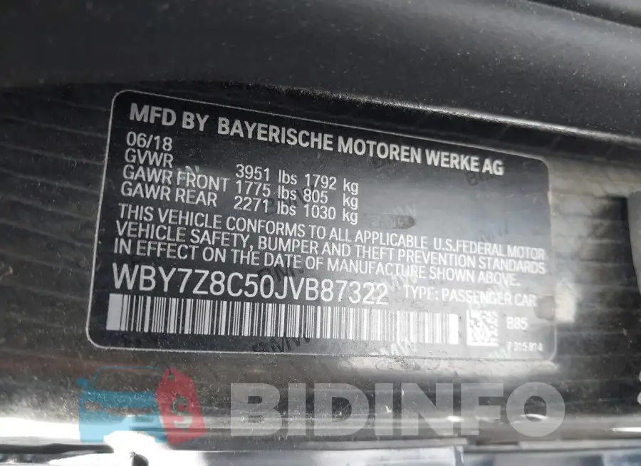 WBY7Z8C50JVB87322 Photo# 9