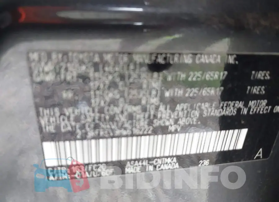 2T3RFREV9HW616222 Photo# 9