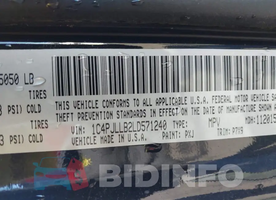 1C4PJLLB2LD571240 Photo# 9