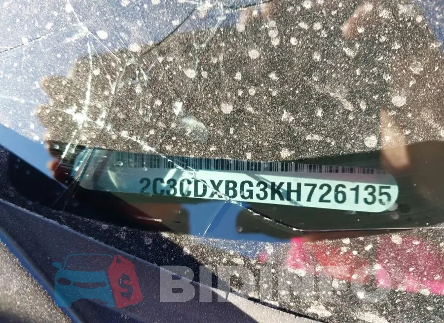 2C3CDXBG3KH726135 Photo# 9