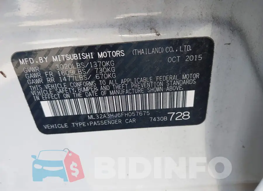 ML32A3HJ6FH057675 Photo# 9