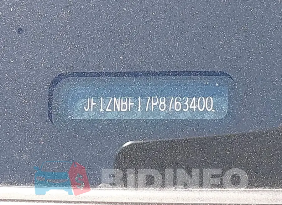 JF1ZNBF17P8763400 Photo# 9