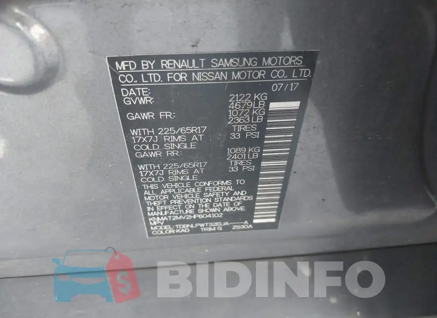 KNMAT2MV2HP604102 Photo# 9