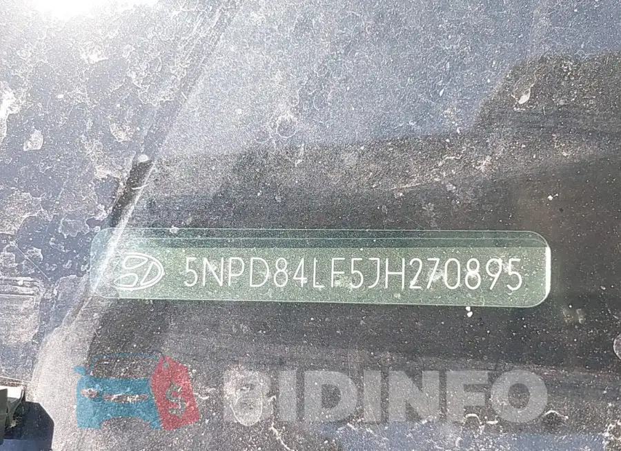 5NPD84LF5JH270895 Photo# 9
