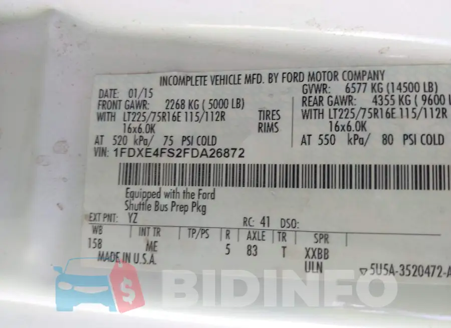 1FDXE4FS2FDA26872 Photo# 9