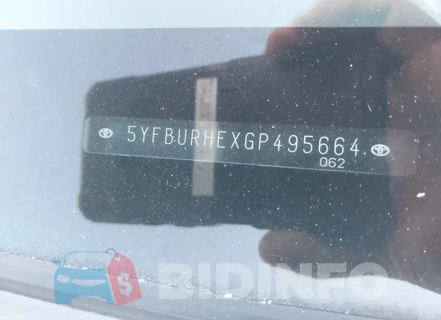 5YFBURHEXGP495664 Photo# 9