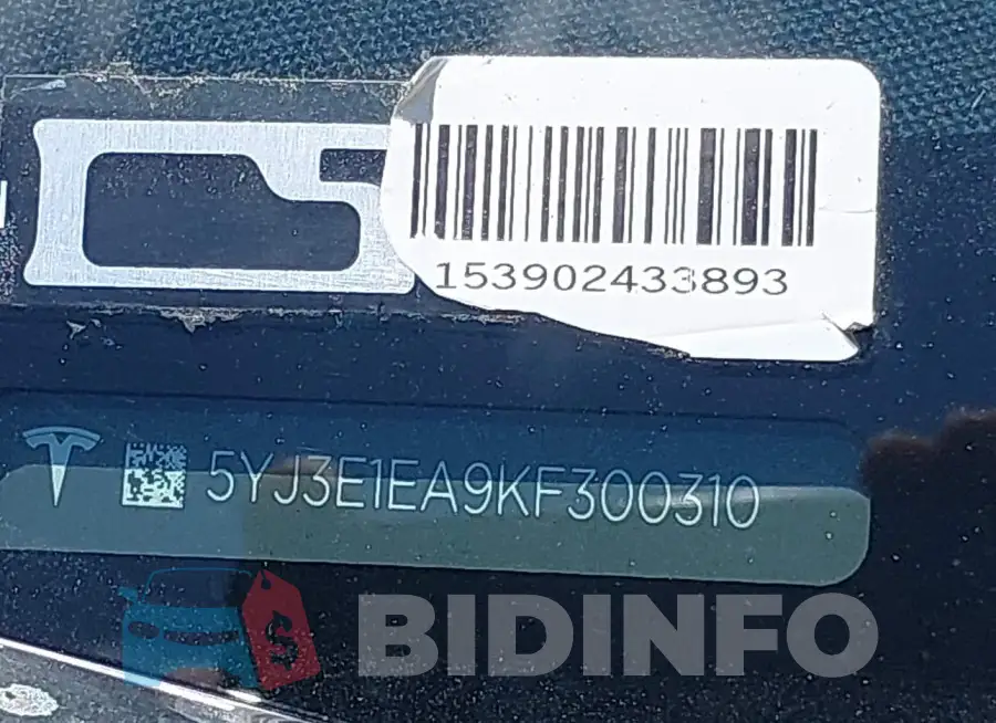 5YJ3E1EA9KF300310 Photo# 9