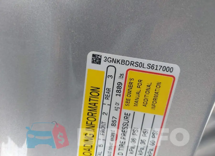 3GNKBDRS0LS617000 Photo# 9