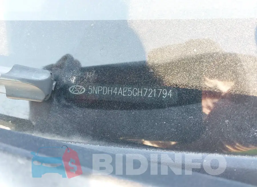5NPDH4AE5GH721794 Photo# 9