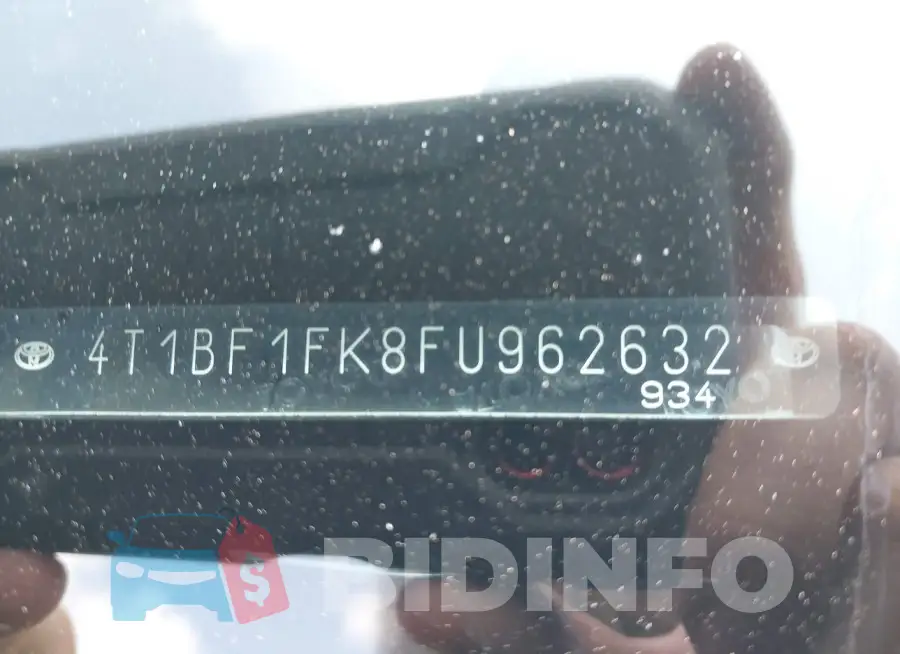 4T1BF1FK8FU962632 Photo# 9