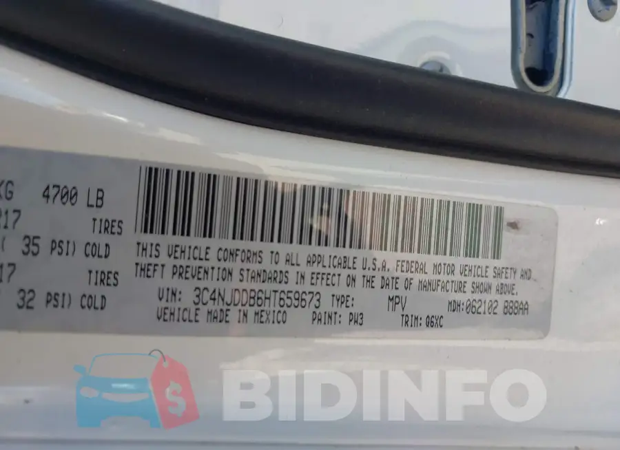 3C4NJDDB6HT659673 Photo# 9
