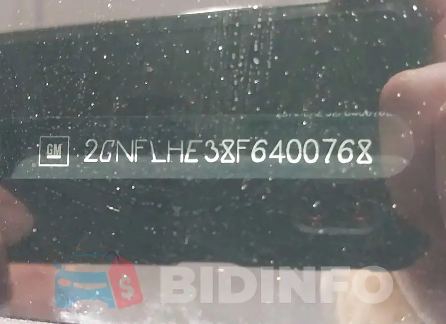 2GNFLHE38F6400768 Photo# 9