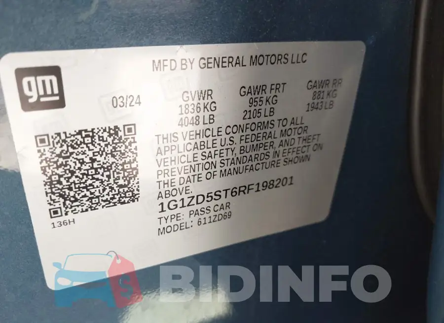1G1ZD5ST6RF198201 Photo# 9