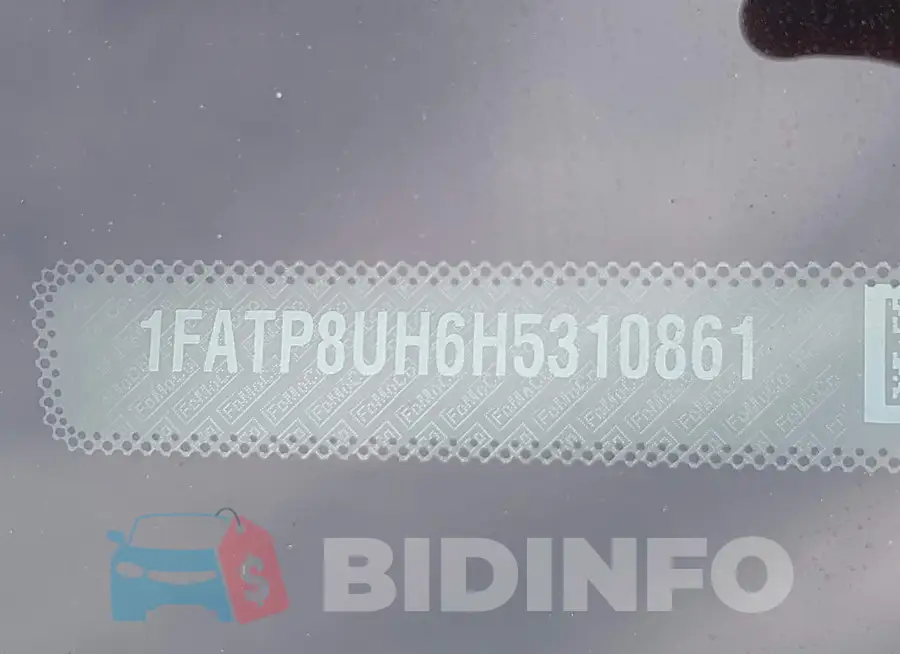1FATP8UH6H5310861 Photo# 9