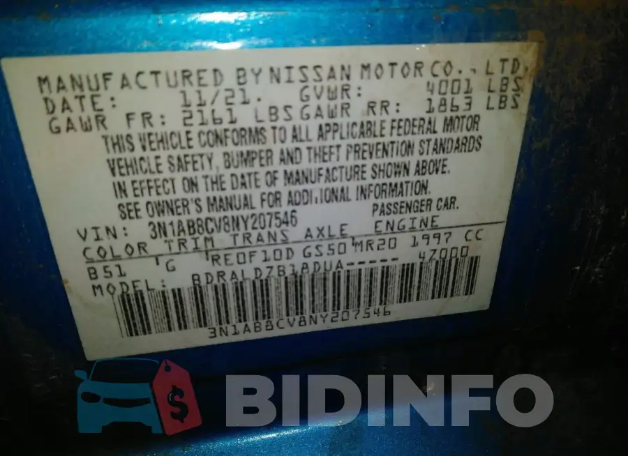 3N1AB8CV8NY207546 Photo# 9