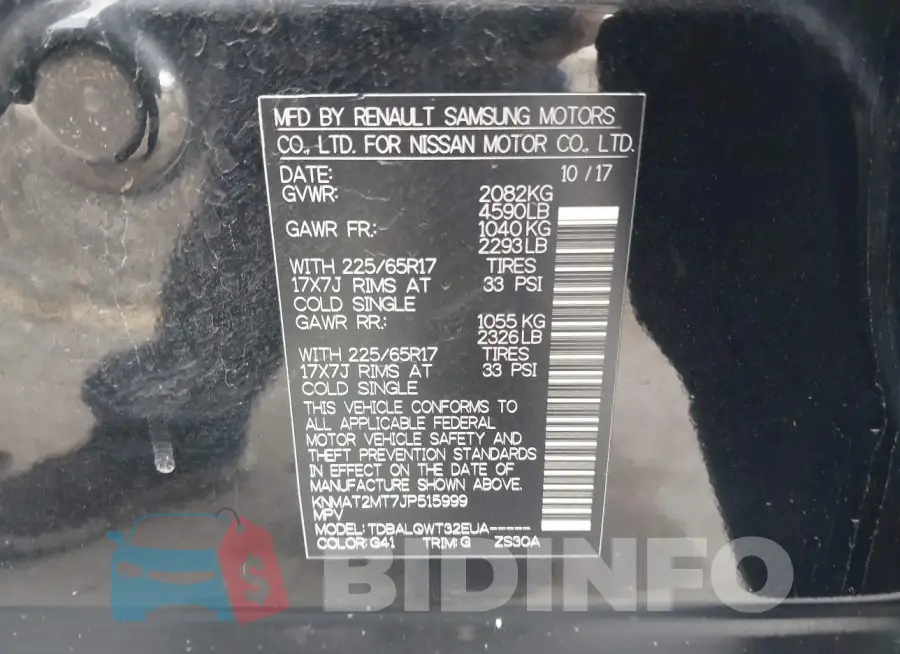 KNMAT2MT7JP515999 Photo# 9