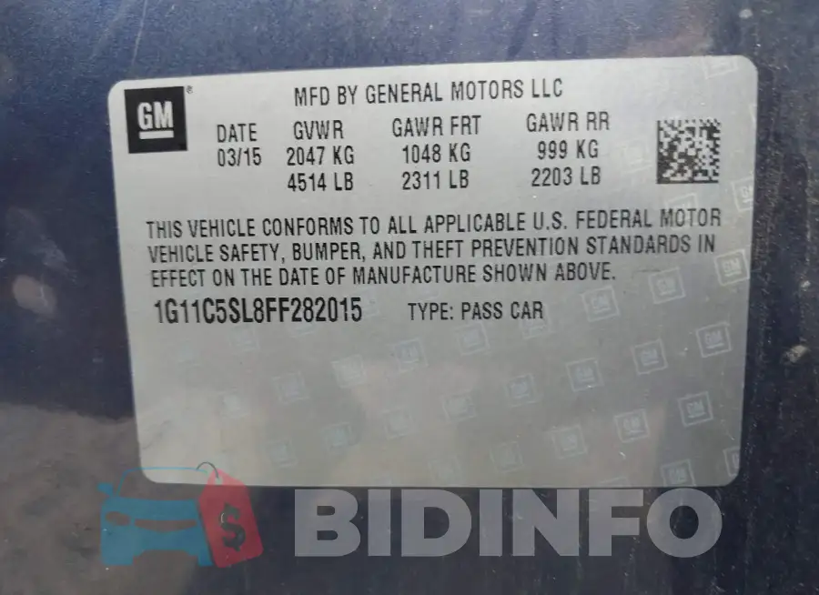 1G11C5SL8FF282015 Photo# 9
