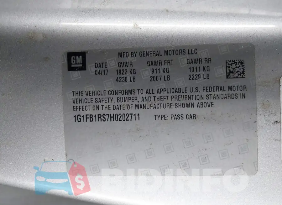 1G1FB1RS7H0202711 Photo# 9