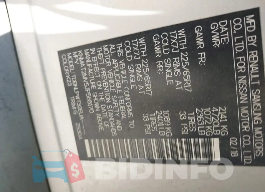 KNMAT2MV5JP568170 Photo# 9