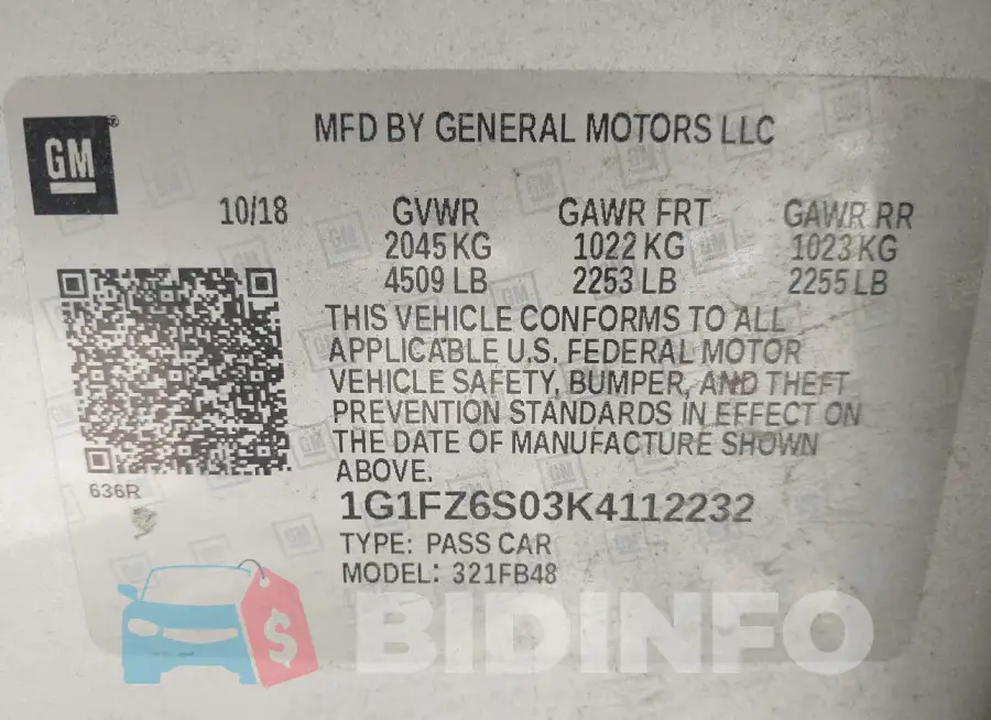 1G1FZ6S03K4112232 Photo# 9