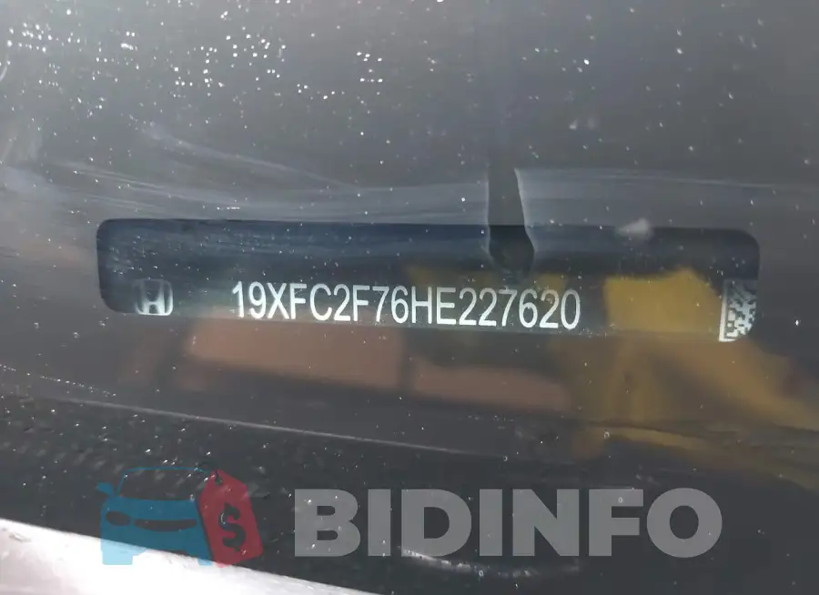 19XFC2F76HE227620 Photo# 18