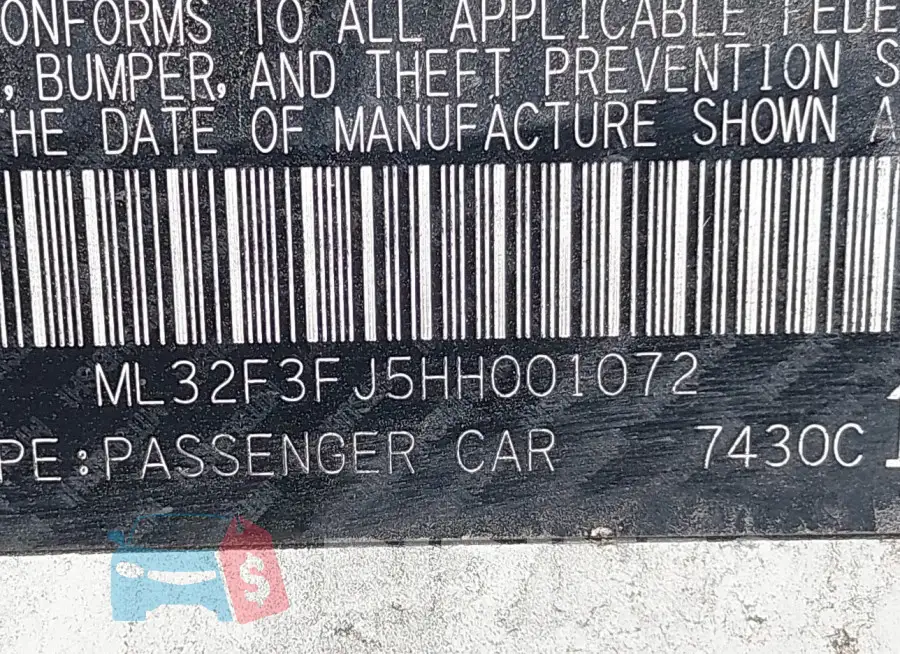 ML32F3FJ5HH001072 Photo# 9