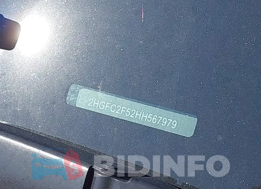 2HGFC2F52HH567979 Photo# 16