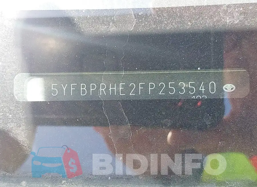 5YFBPRHE2FP253540 Photo# 9
