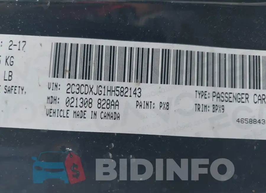 2C3CDXJG1HH582143 Photo# 9
