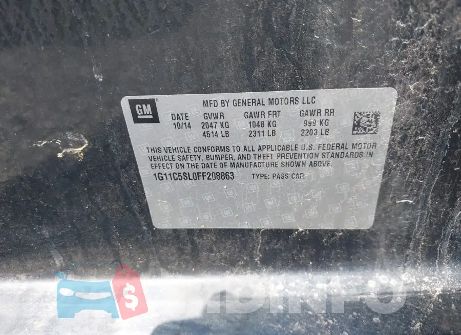 1G11C5SL0FF208863 Photo# 9
