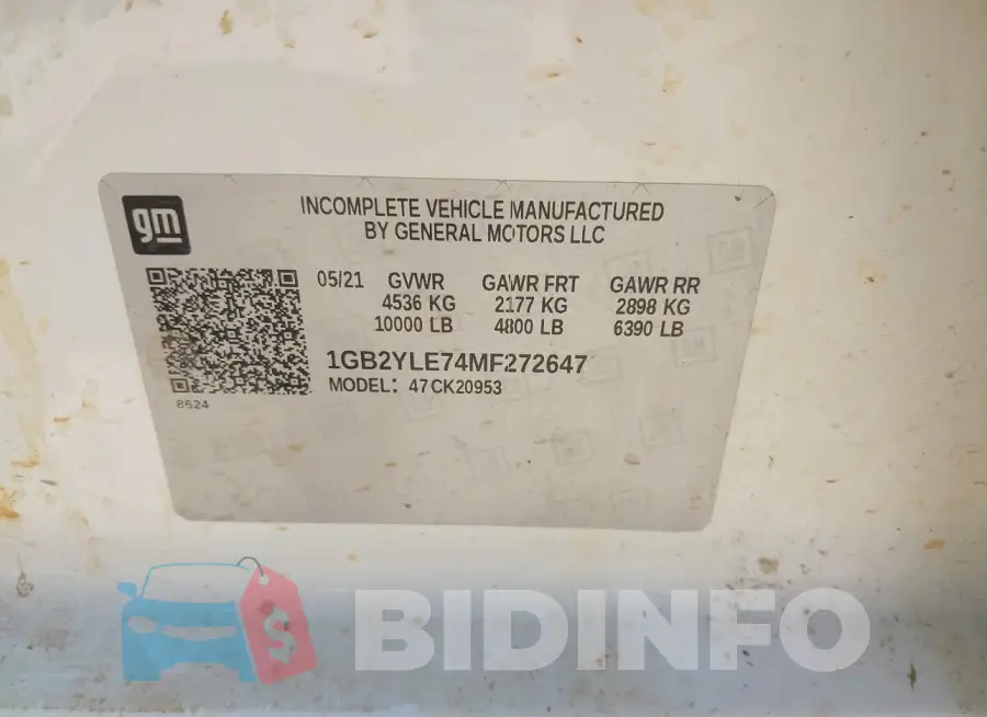 1GB2YLE74MF272647 Photo# 9