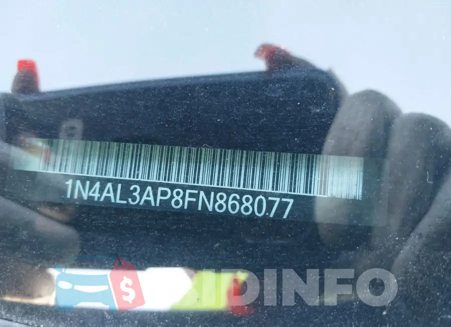 1N4AL3AP8FN868077 Photo# 9