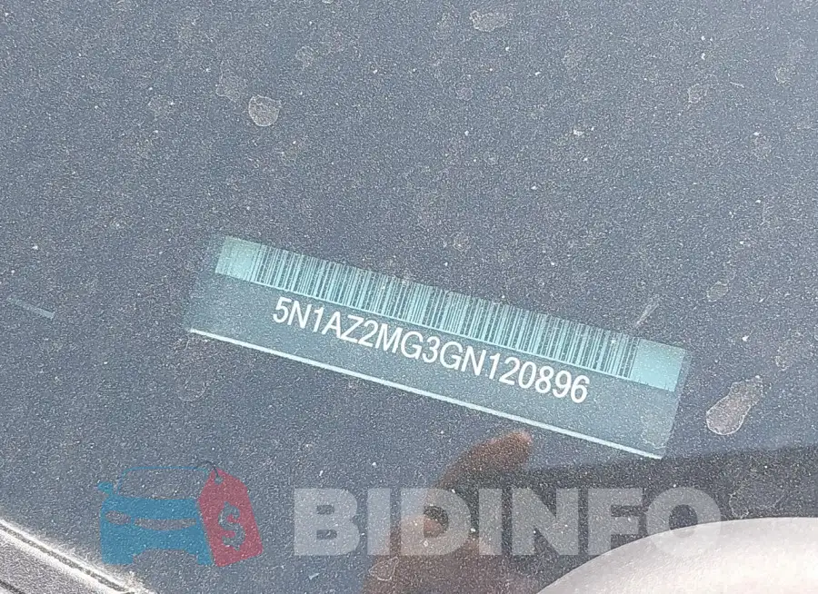 5N1AZ2MG3GN120896 Photo# 18