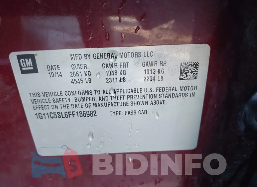 1G11C5SL6FF186982 Photo# 9