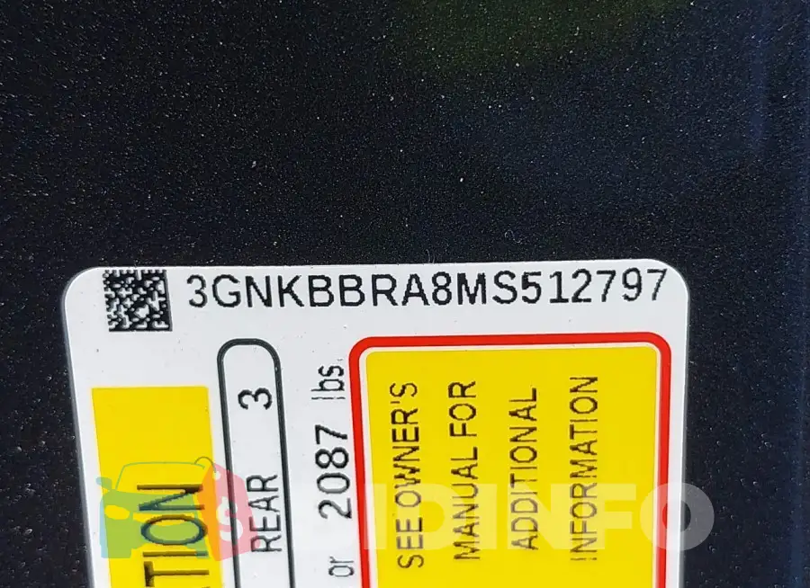 3GNKBBRA8MS512797 Photo# 9