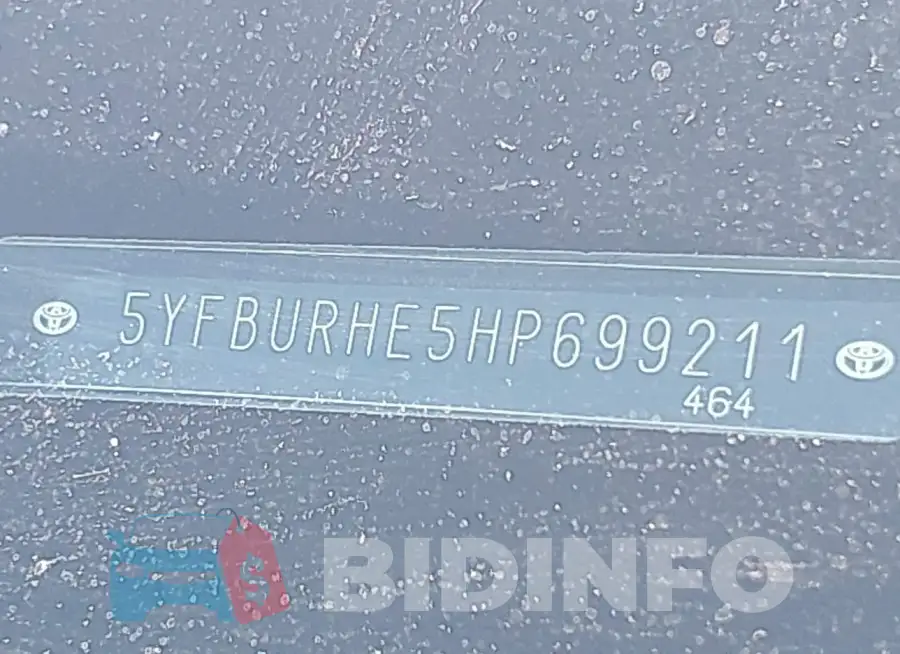 5YFBURHE5HP699211 Photo# 9