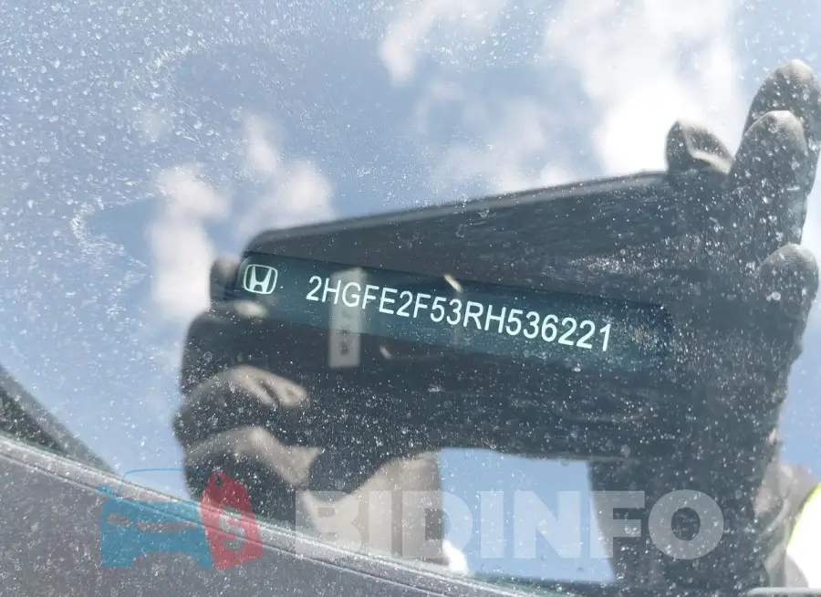 2HGFE2F53RH536221 Photo# 9