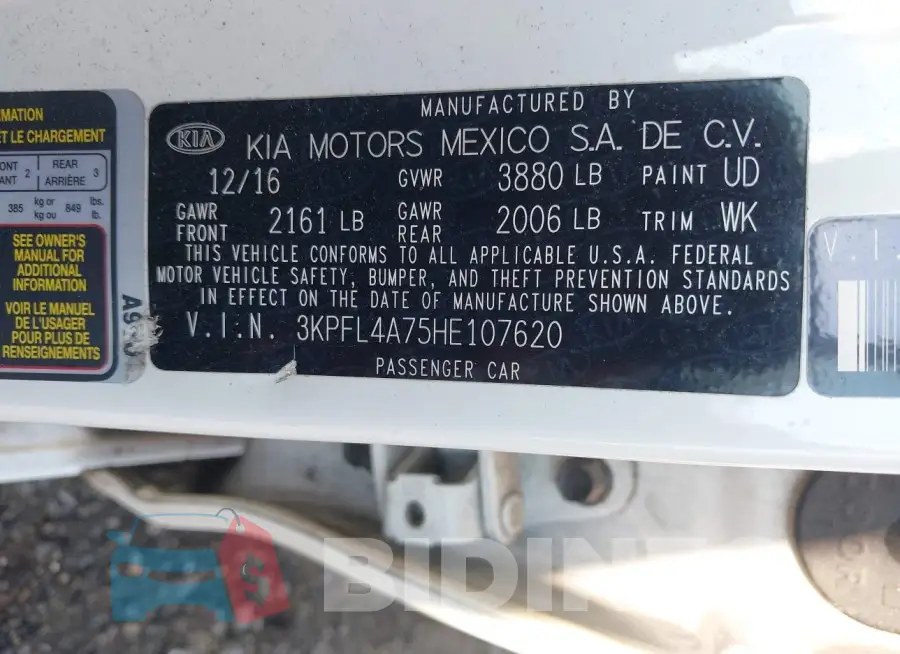 3KPFL4A75HE107620 Photo# 9