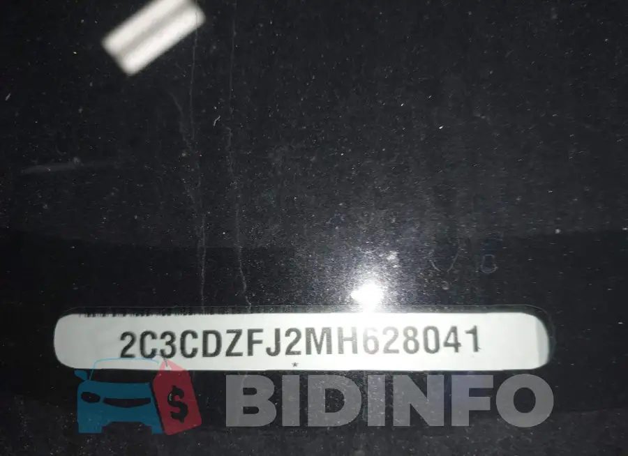 2C3CDZFJ2MH628041 Photo# 9